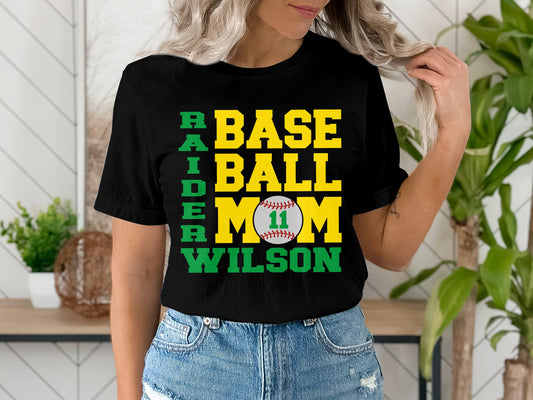 Baseball Mom 033 - T-shirt