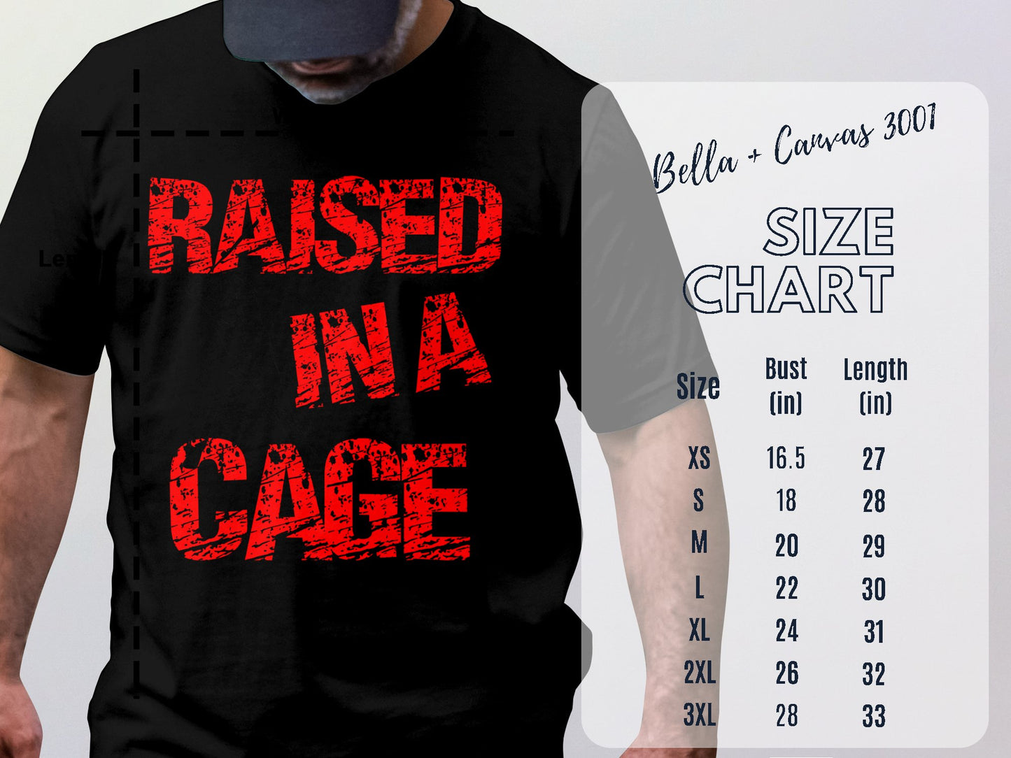 Baseball Raised in a Cage - T-shirt