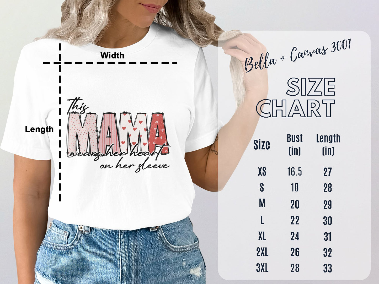 Mama - This mama wears her heart on her sleeve