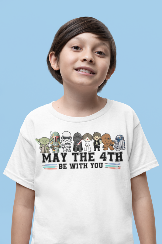 May the 4th Be with you Colorful - Tshirt