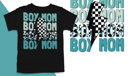 Mama - Boy Mama Retro T-shirt