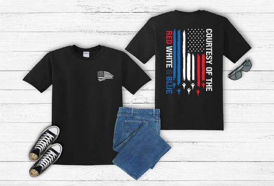 America Courtesy of the Red White and Blue