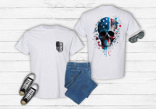 America Skull (Front and back)